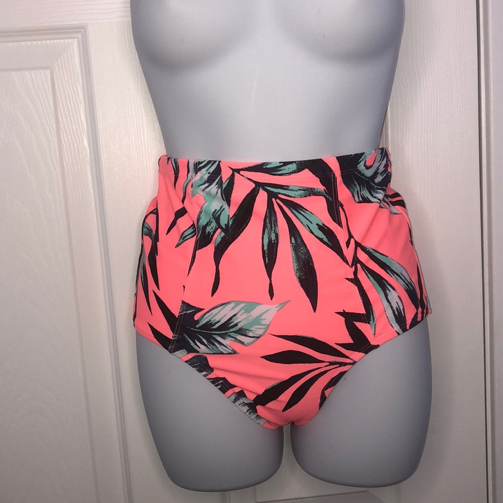 High rise bikini bottoms